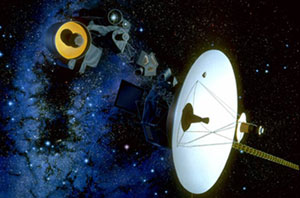 Illustration of Voyager 2 by Pat Rawlings