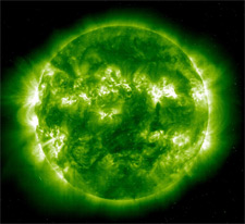 The sun at solar maximum